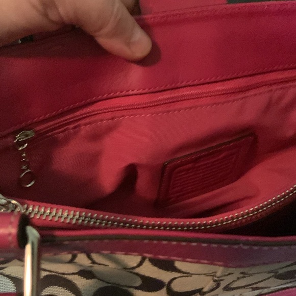 Coach signature satchel tote - Picture 8 of 8